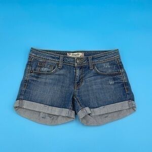 FRAGILE Jean Shorts